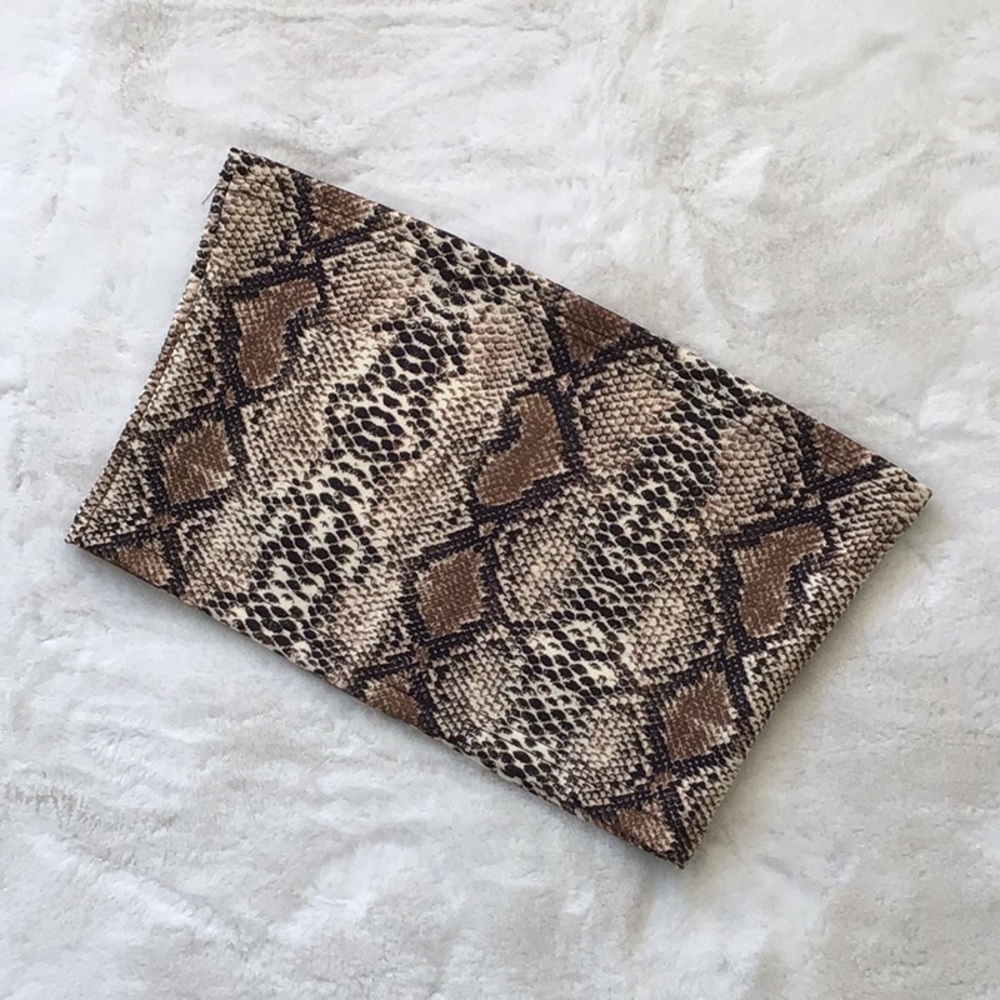 Snake Print Bandeau
